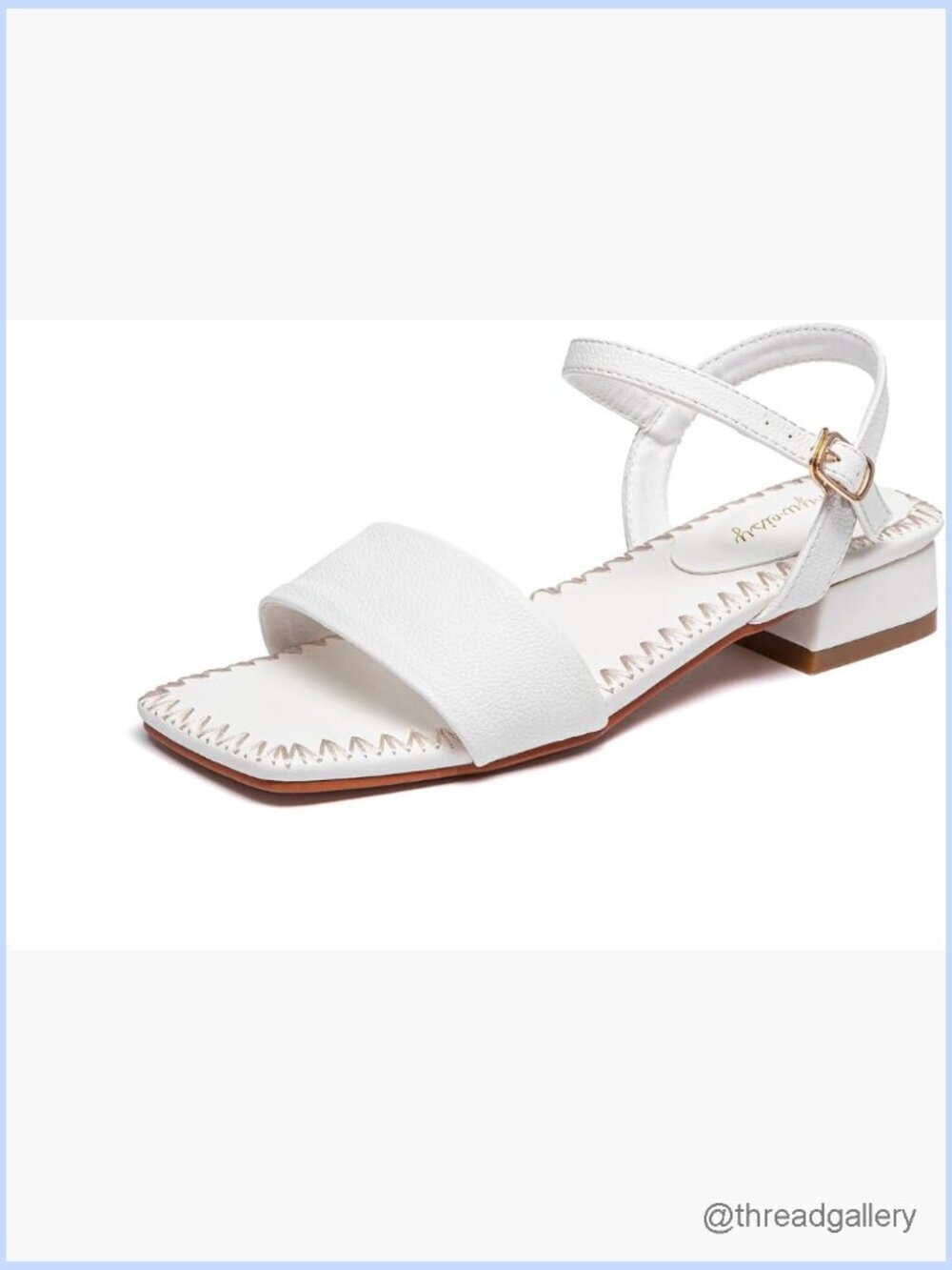 Sparkly Pointed Toe Dress Flats with Ankle Strap Buckle